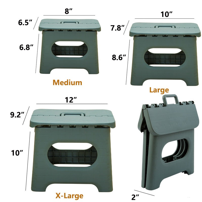 Portable Folding Step Stool with Handle