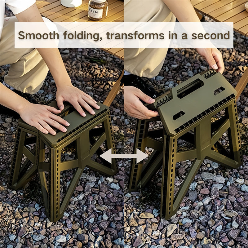 Outdoor Plastic Folding Step Stool
