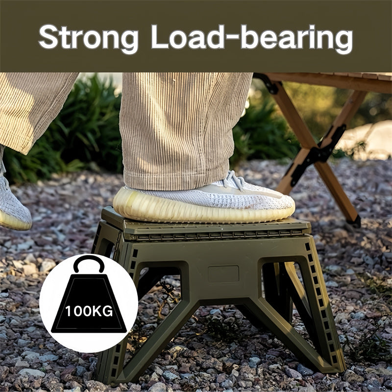 Outdoor Plastic Folding Step Stool