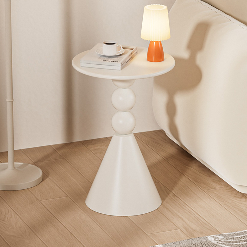 Metal Round Small Side Table