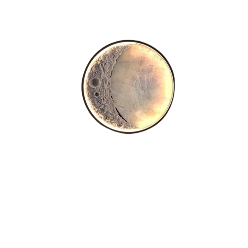 Elif Modern Outdoor Moon Wall Lamp