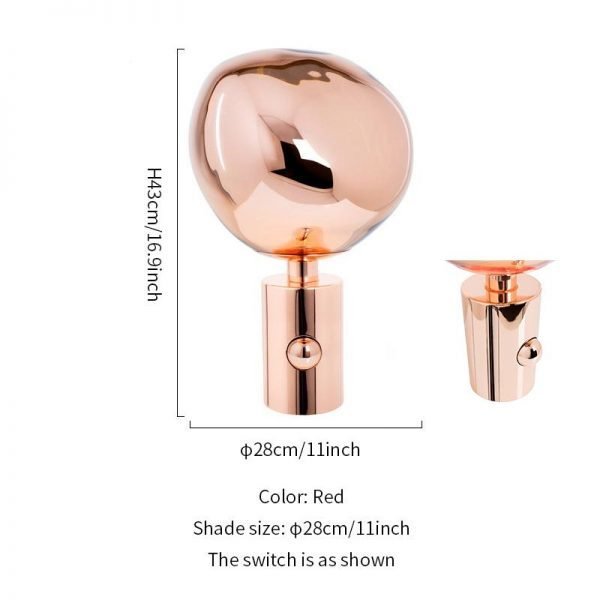 Melt table lamp