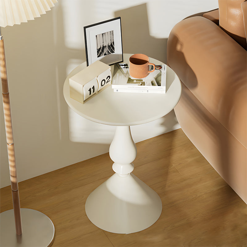 Metal Round Small Side Table