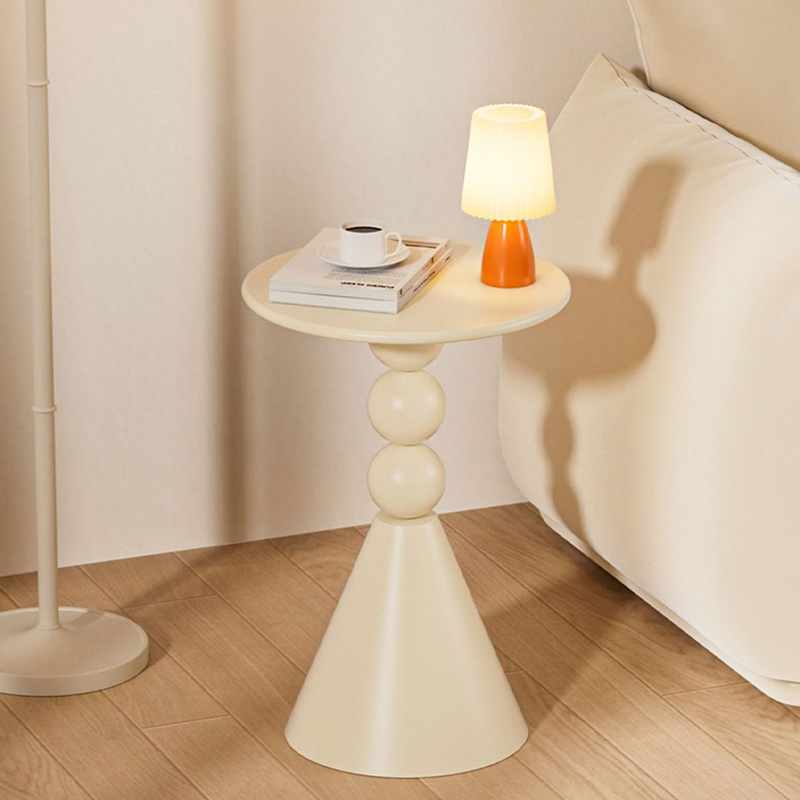 Metal Round Small Side Table