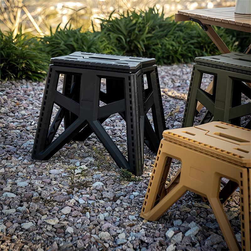Outdoor Plastic Folding Step Stool