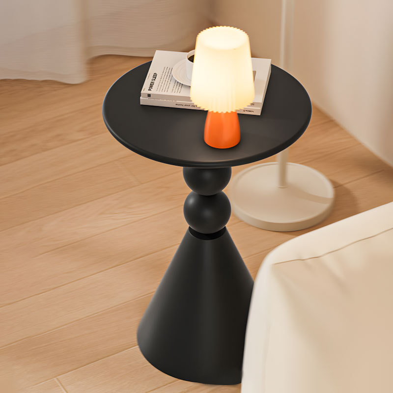 Metal Round Small Side Table