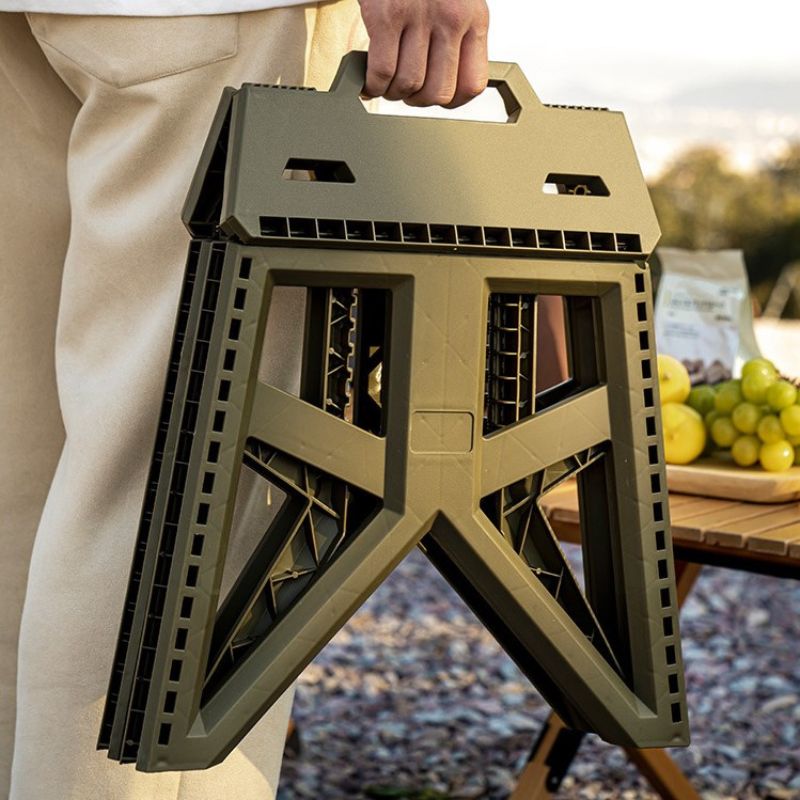 Outdoor Plastic Folding Step Stool