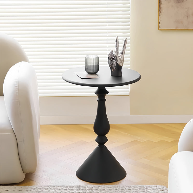 Metal Round Small Side Table