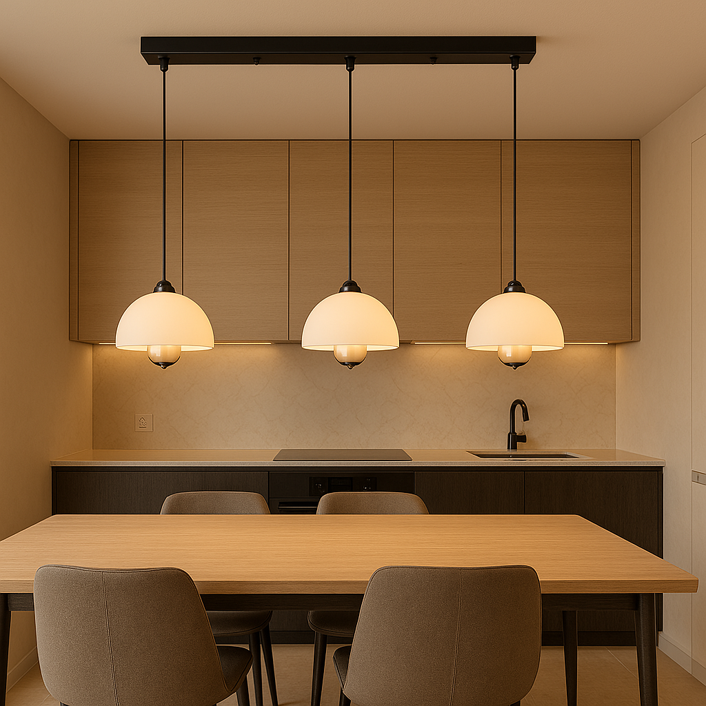 3 Heads Nordic Kitchen Pendant Light