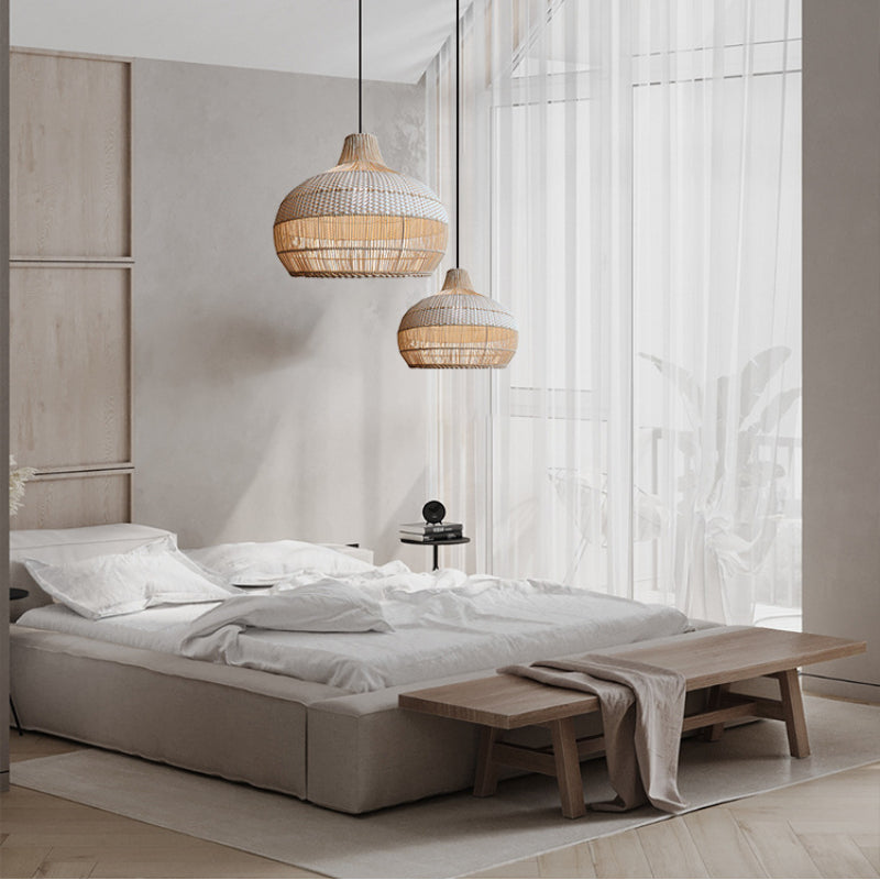 Handwoven Kitchen Pendant Light