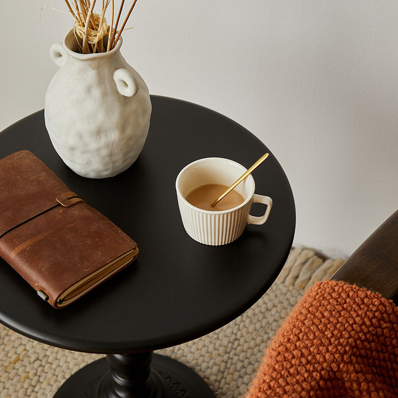 Classic Round Metal Side Table