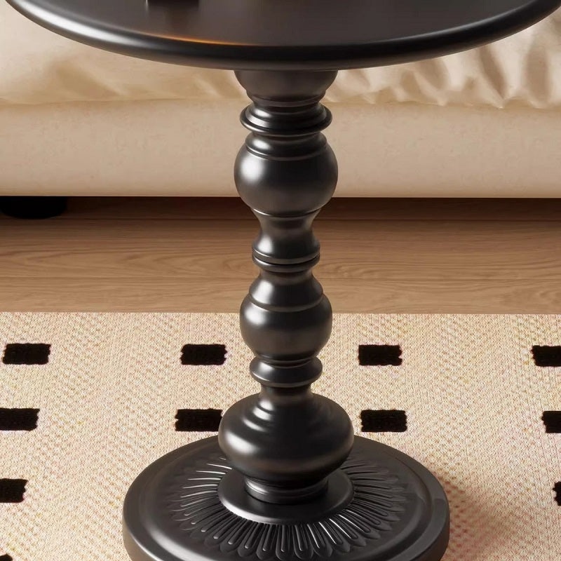 Classic Round Metal Side Table