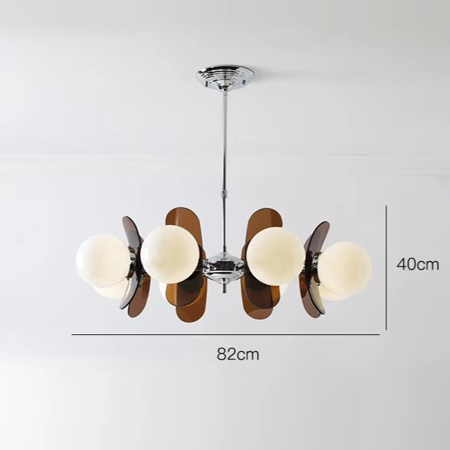 Retro Bauhaus Chandelier