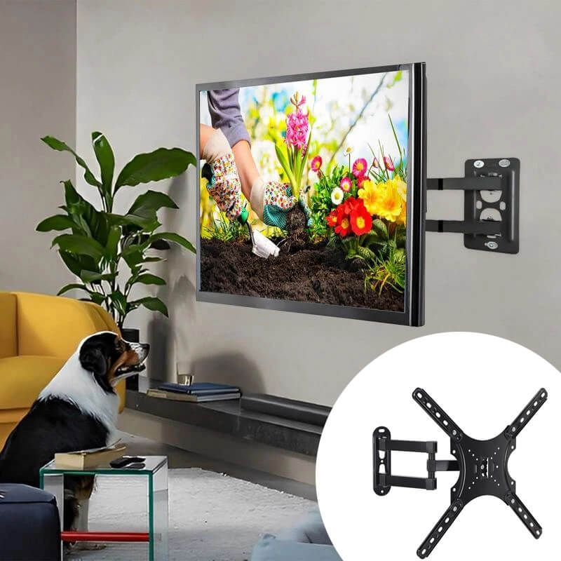 Full Motion Swivel TV Wall Bracket for 14-65 Inch
