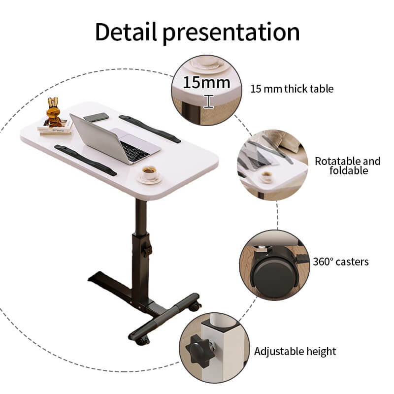 Foldable Overbed Table 60×40cm