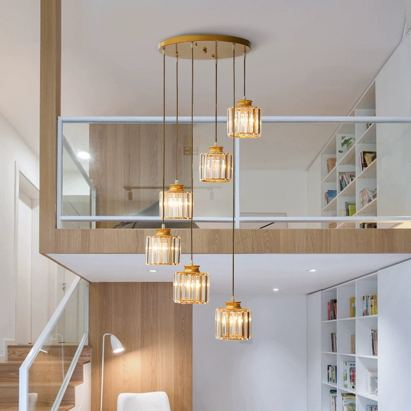 Crystal Vintage Staircase Chandelier