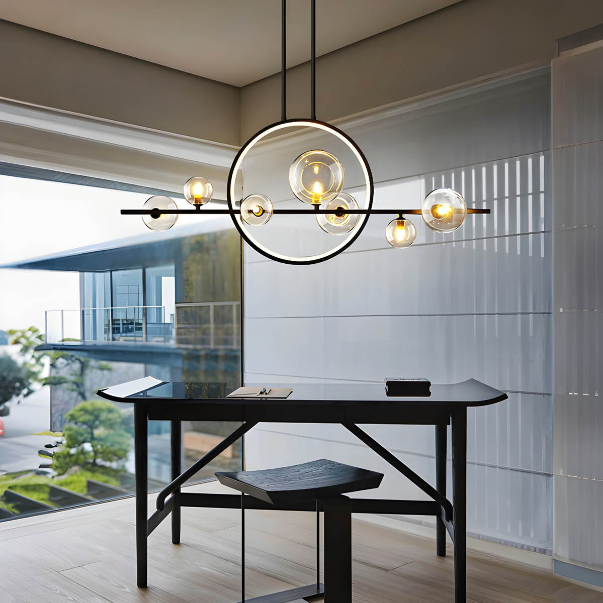 ELARA  | Glass Ball Chandeliers