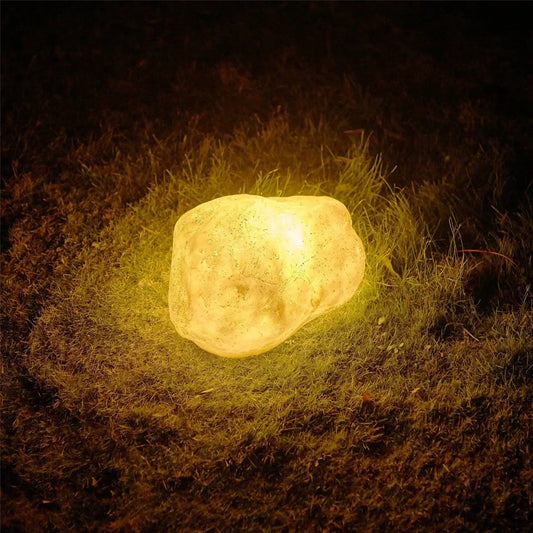 Vibrant Stone Outdoor Lamp